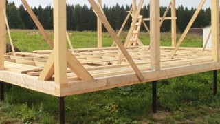 Сарай на винтовых сваях или хозблок на сваях Курганинск цена от 2515 руб. / шт.